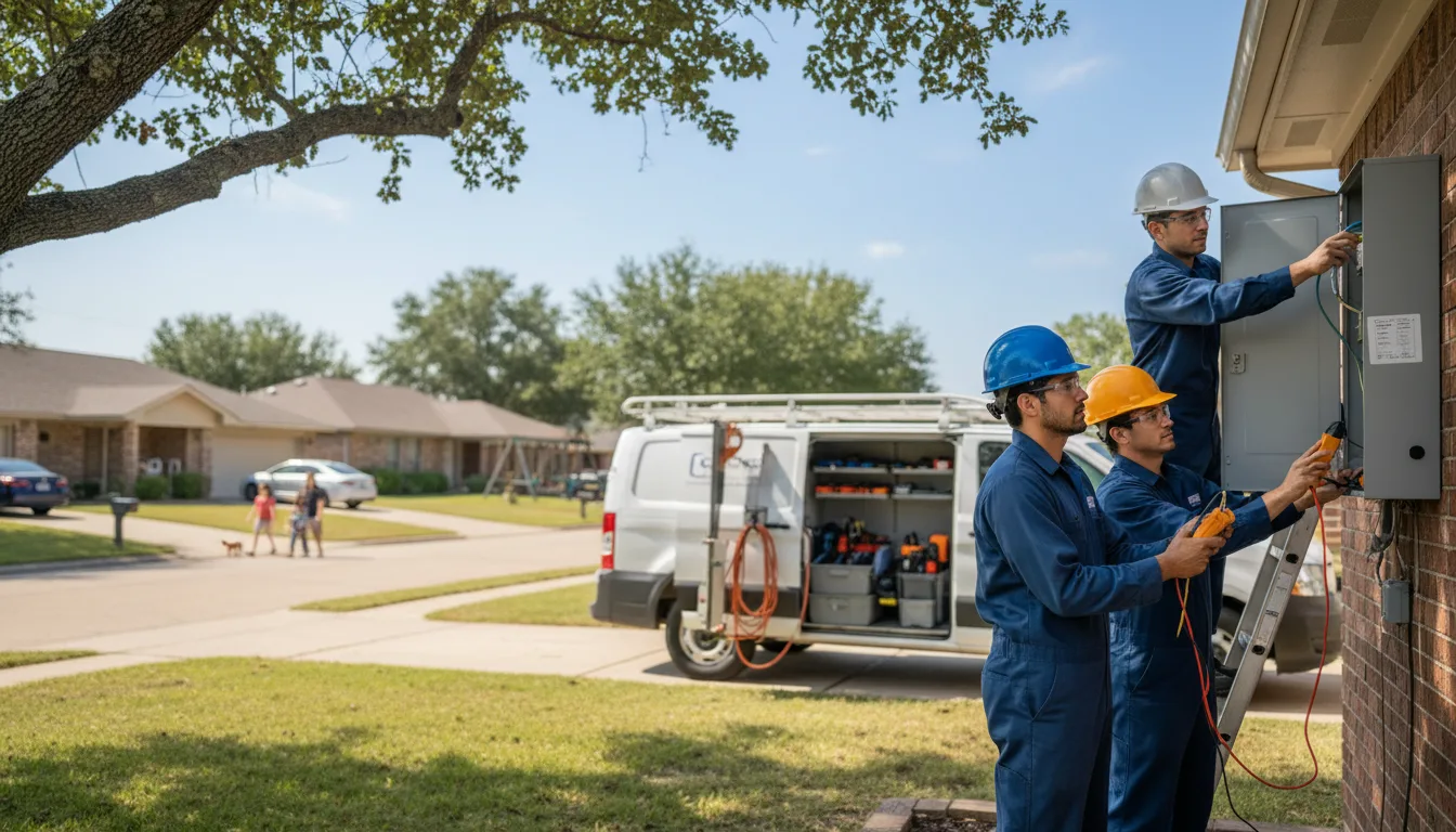 Certified electrician providing emergency electrical services in Pulaski, IL